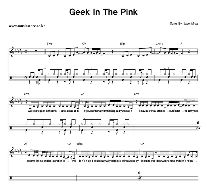 Jason Mraz Geek In The Pink  巳 Ǻ