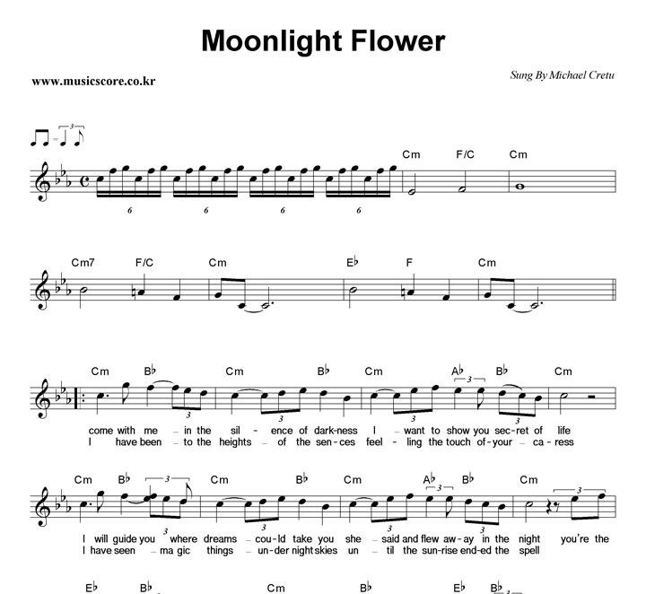 Michael Cretu Moonlight Flower Ǻ