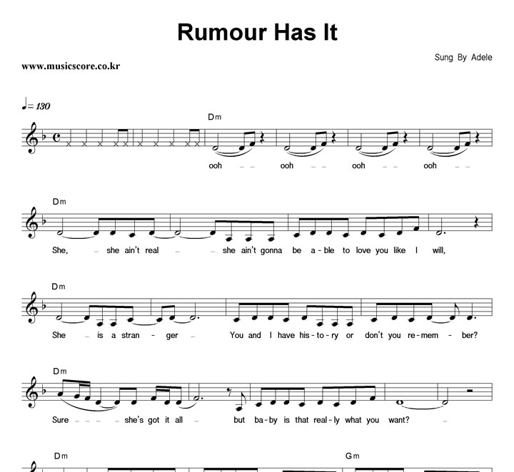Adele Rumour Has It Ǻ