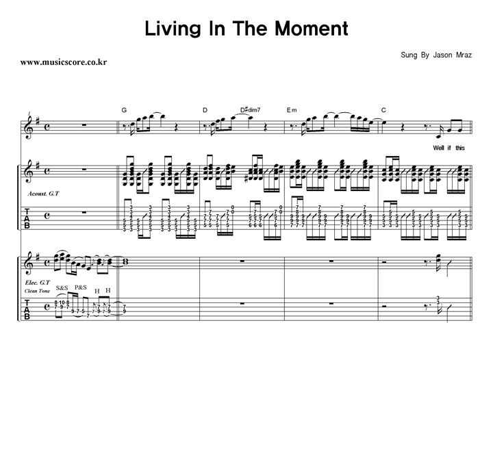 Jason Mraz Living In The Moment  Ÿ Ÿ Ǻ