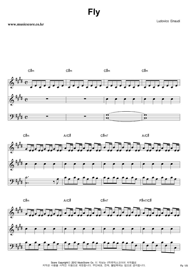 Ludovico Einaudi Fly �ǾƳ� �Ǻ�