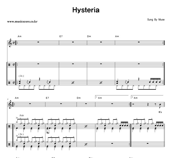 Muse Hysteria  巳 Ǻ