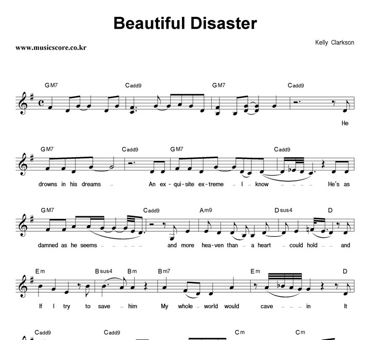 Kelly Clarkson Beautiful Disaster Ǻ
