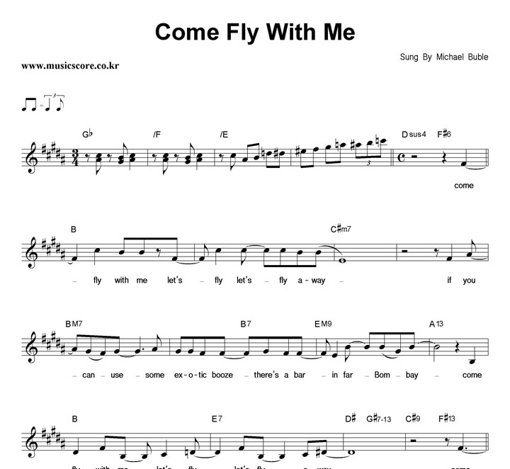 Michael Buble Come Fly With Me Ǻ