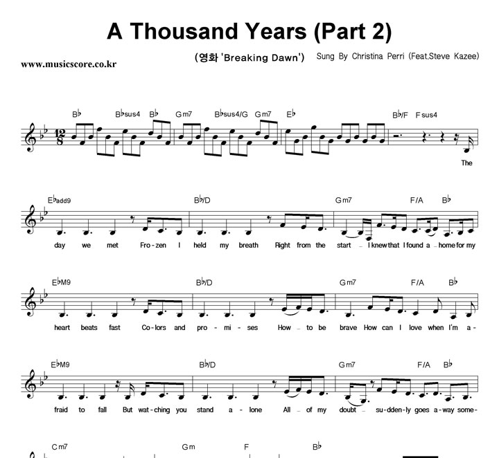 Christina Perri A Thousand Years (Part2) Ǻ