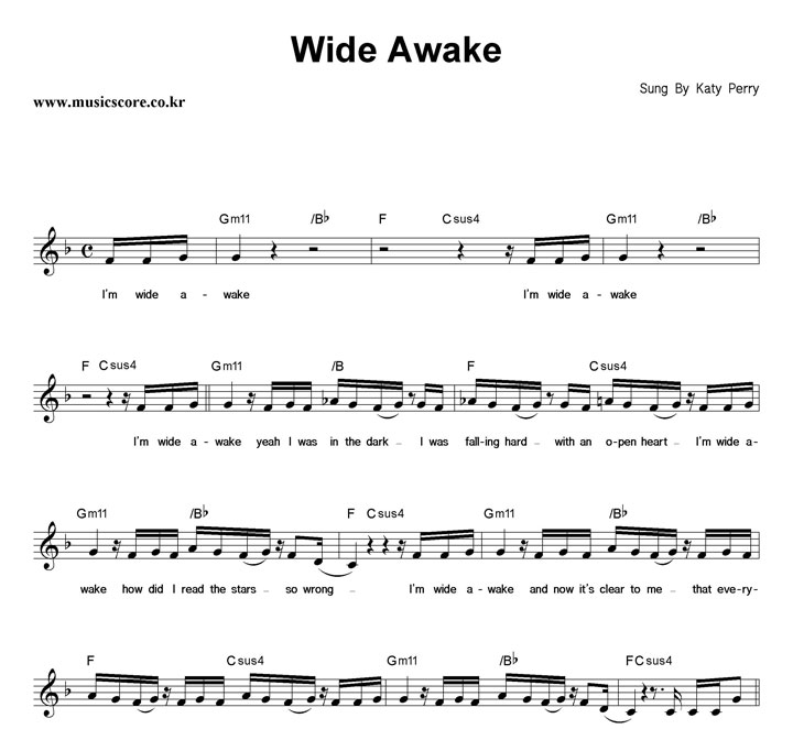 Katy Perry Wide Awake Ǻ