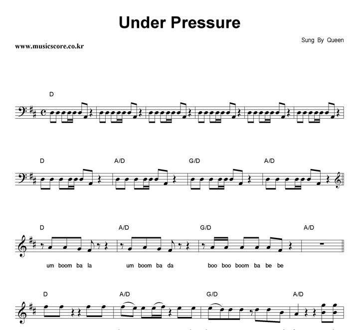 Queen Under Pressure Ǻ