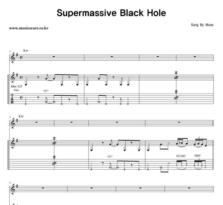 Muse Supermassive Black Hole  Ÿ Ÿ Ǻ