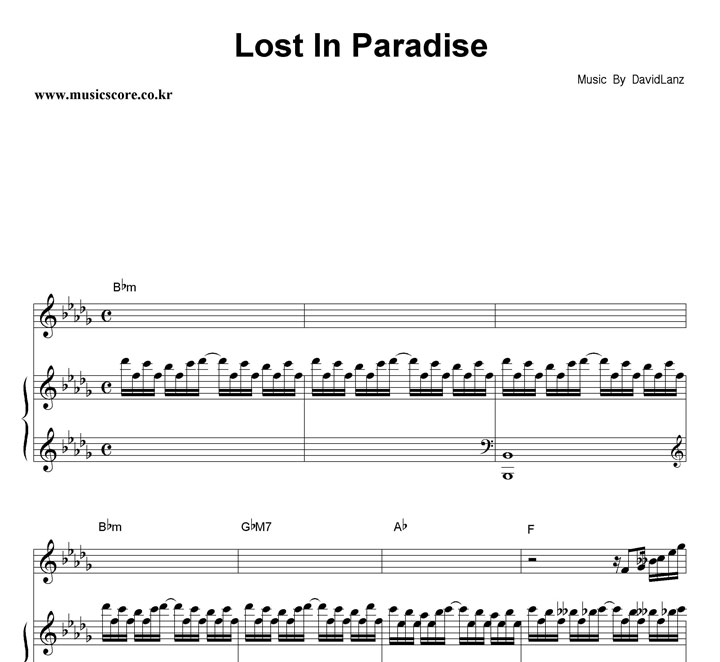 David Lanz Lost In Paradise ǾƳ Ǻ