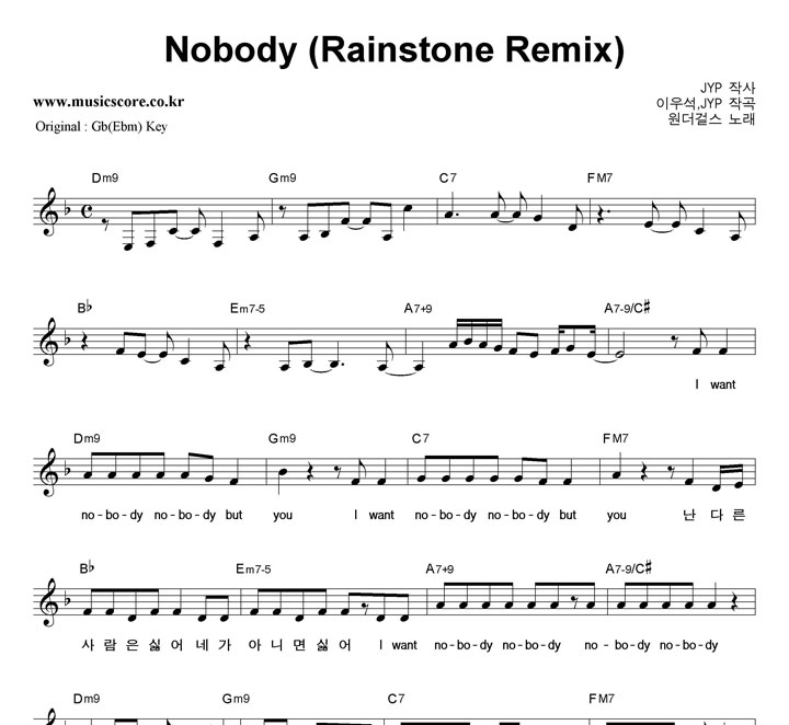ɽ Nobody (Rainstone Remix)  FŰ Ǻ