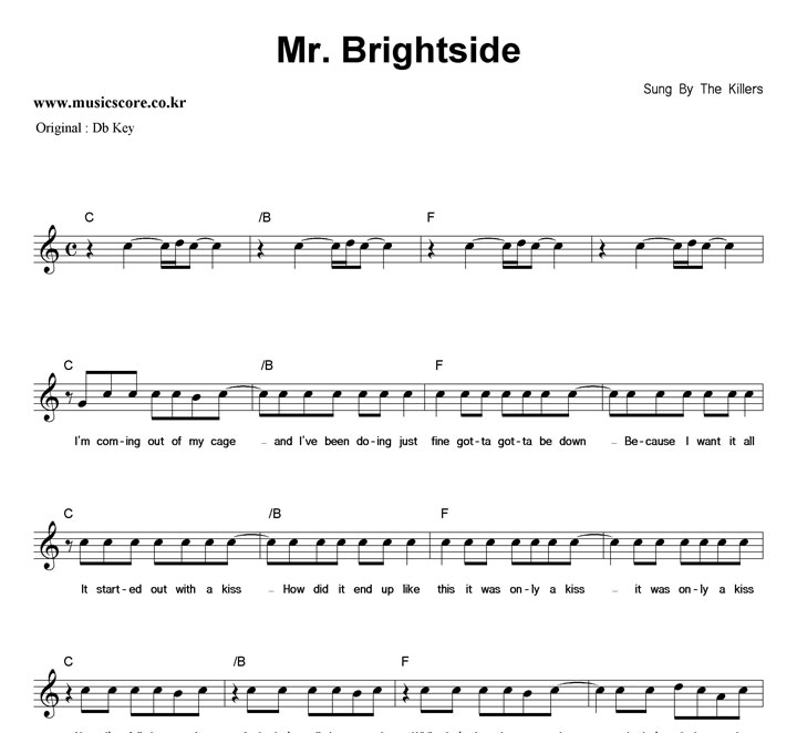 The Killers Mr. Brightside  CŰ Ǻ