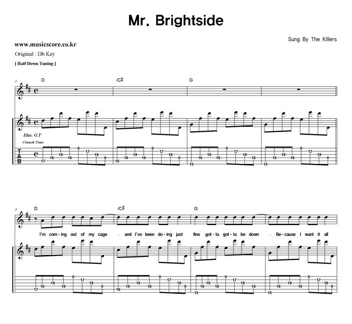 The Killers Mr. Brightside   DŰ Ÿ Ÿ Ǻ