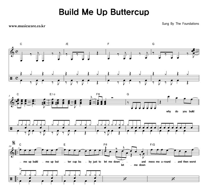The Foundations Build Me Up Buttercup  巳 Ǻ