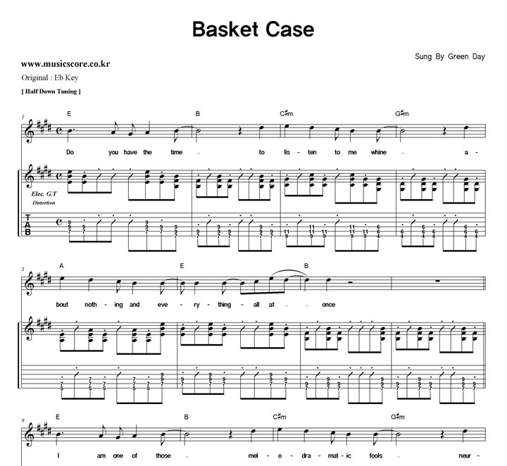 Green Day Basket Case   EŰ Ÿ Ÿ Ǻ