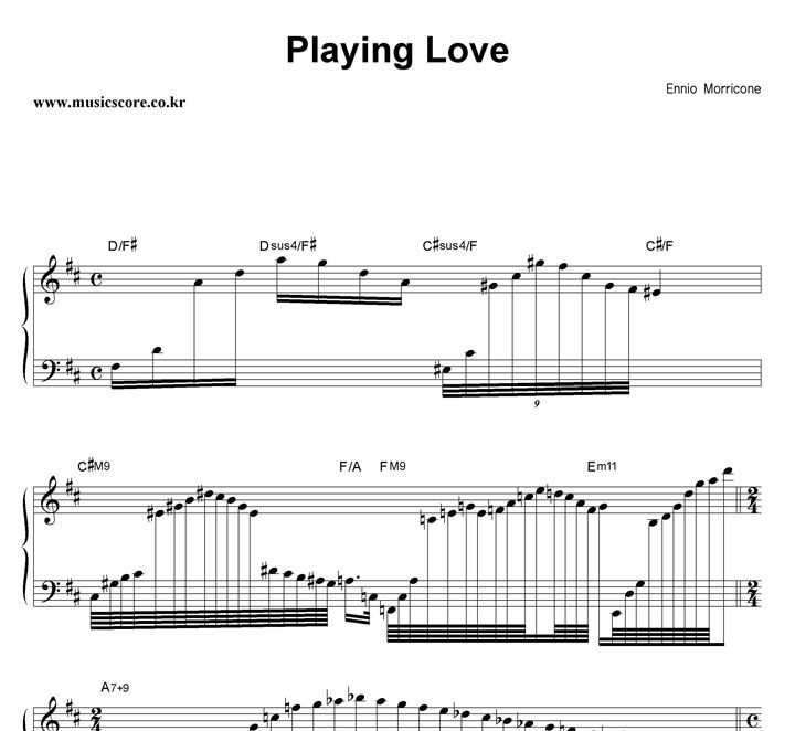 Ennio Morricone Playing Love ǾƳ Ǻ