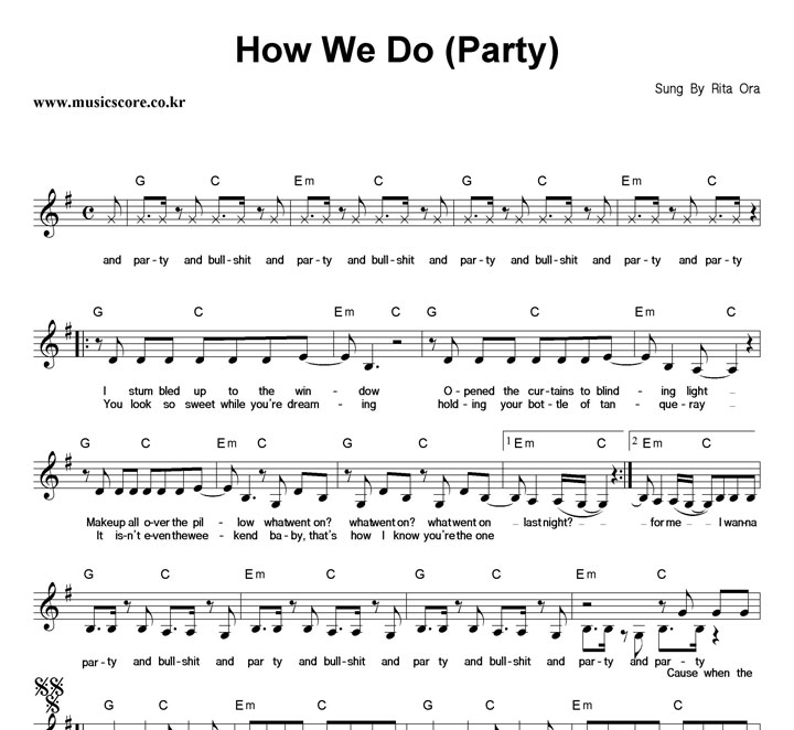 Rita Ora How We Do (Party) Ǻ