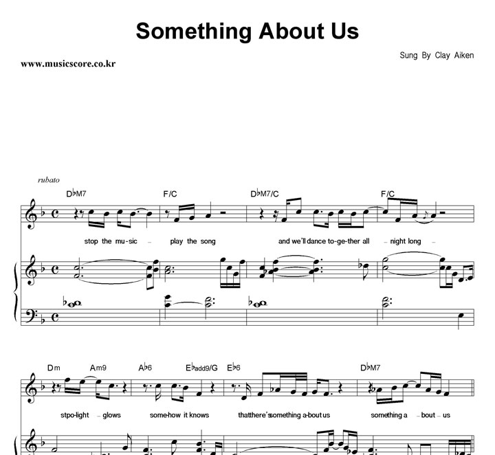 Clay Aiken Something About Us ǾƳ Ǻ