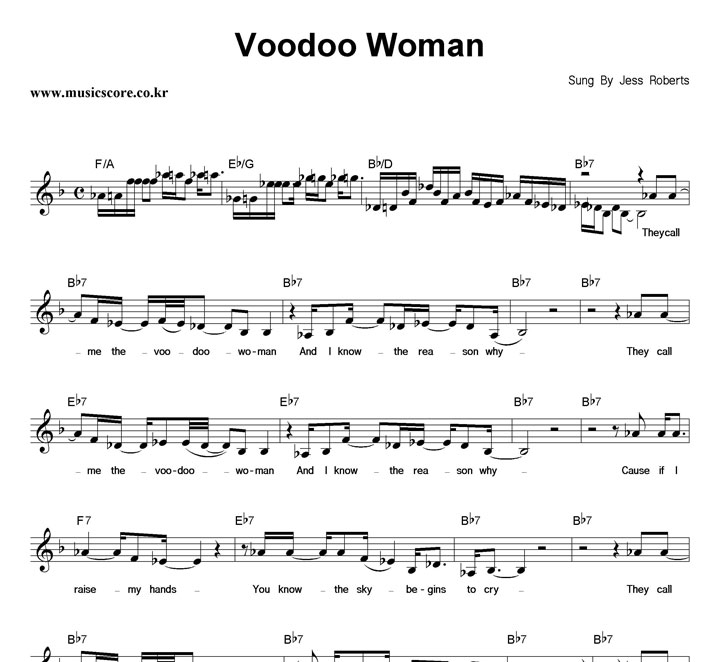 Jess Roberts Voodoo Woman �Ǻ�