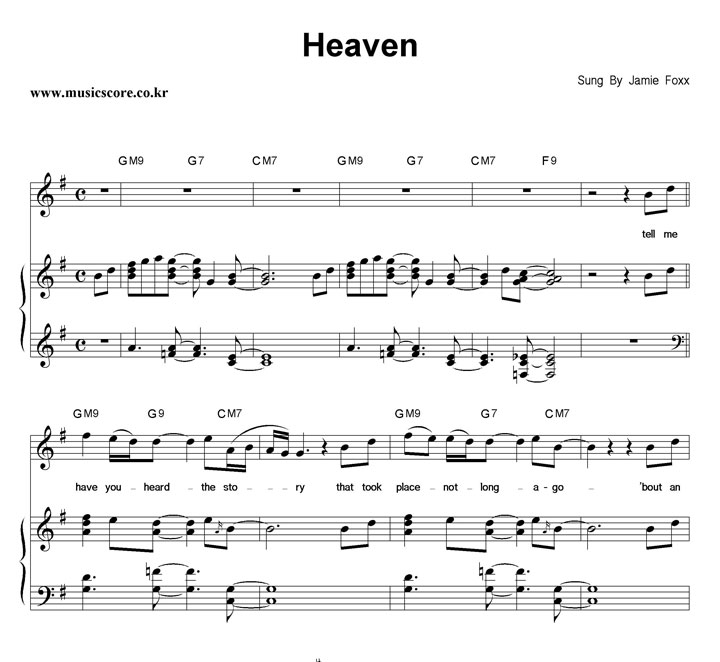 Jamie Foxx Heaven ǾƳ Ǻ