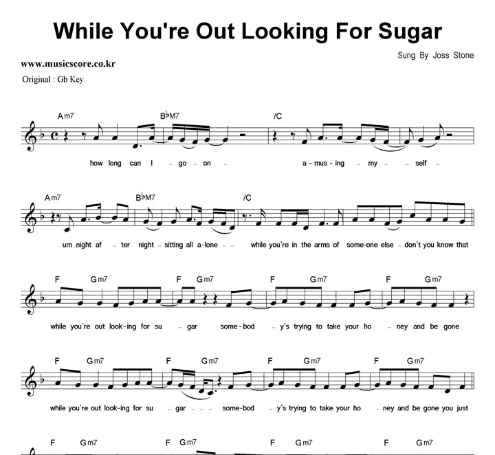 Joss Stone While You're Out Looking For Sugar-JossStone  FŰ Ǻ