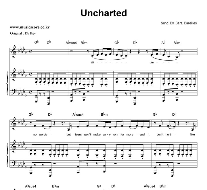 Sara Bareilles Uncharted ǾƳ Ǻ