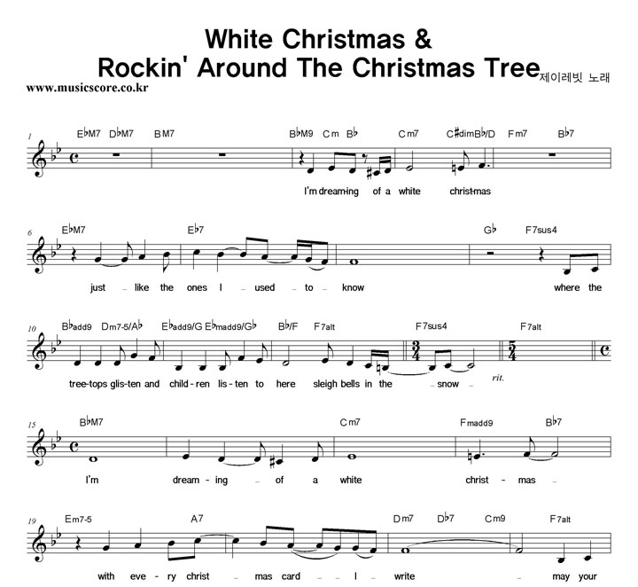 ̷ White Christmas & Rockin' Around The Christmas Tree Ǻ