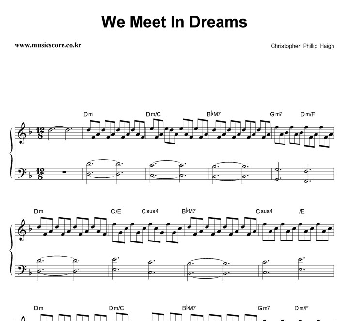 Christopher Phillip Haigh We Meet In Dreams ǾƳ Ǻ