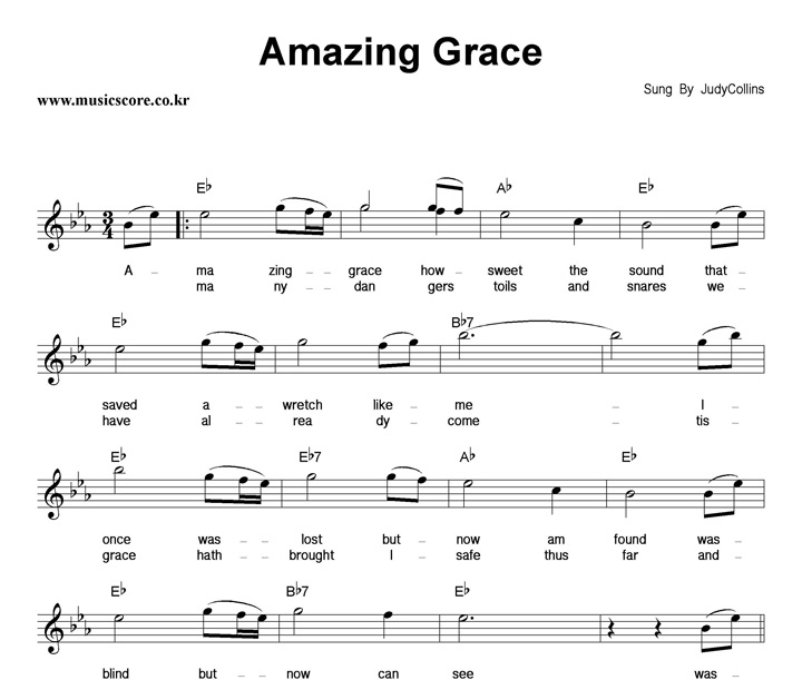 Judy Collins Amazing Grace Ǻ