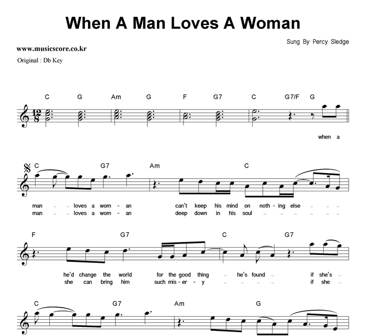 Percy Sledge When A Man Loves A Woman Ǻ