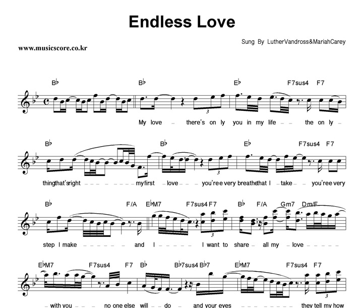 Mariah Carey Endless Love Ǻ