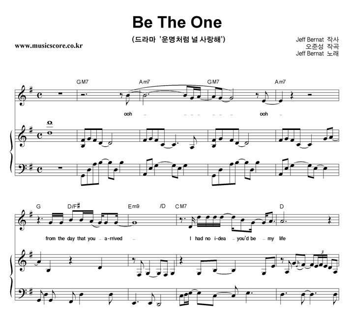 Jeff Bernat Be The One ǾƳ Ǻ