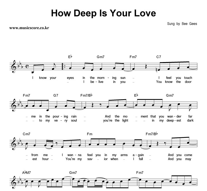 Bee Gees How Deep Is Your Love Ǻ
