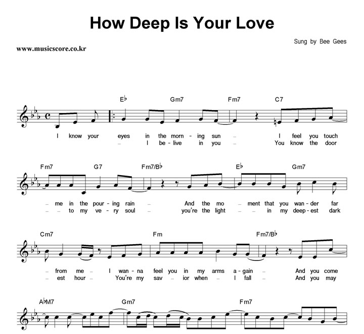 Bee Gees How Deep Is Your Love Ǻ