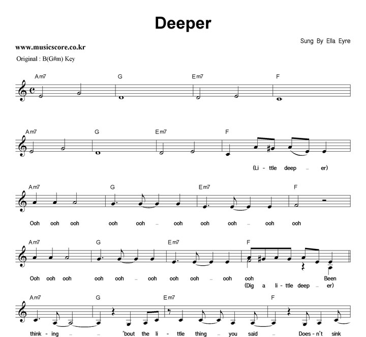 Ella Eyre Deeper  CŰ Ǻ
