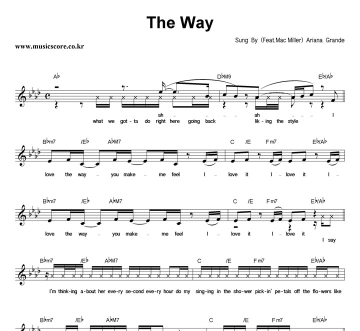 Ariana Grande The Way Ǻ