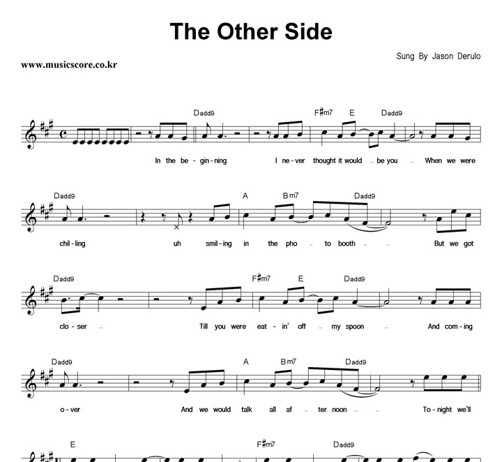 Jason Derulo The Other Side Ǻ