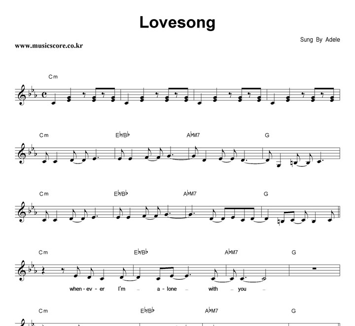 Adele Lovesong Ǻ