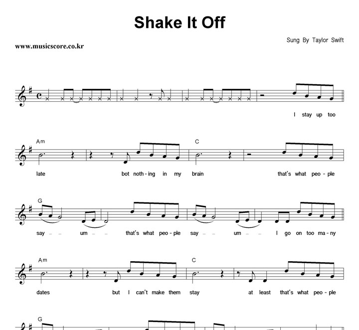Taylor Swift Shake It Off Ǻ