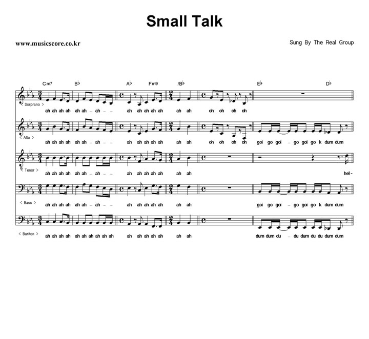 The Real Group Small Talk ī(â) Ǻ