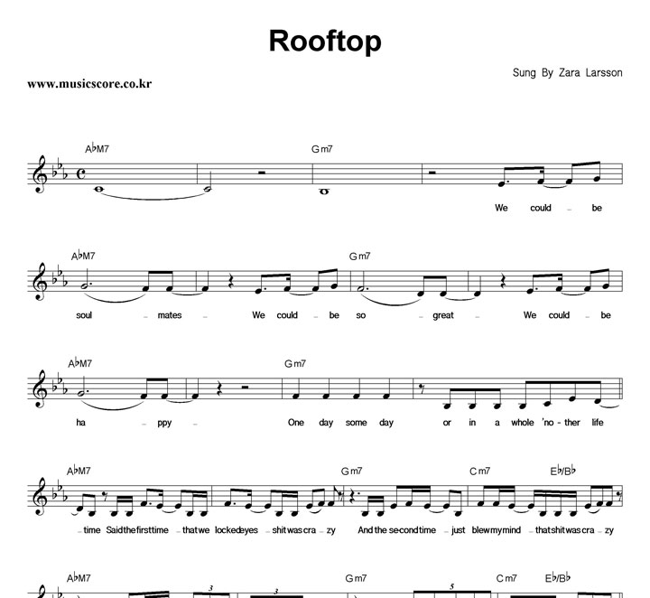 Zara Larsson Rooftop Ǻ