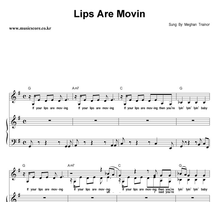 Meghan Trainor Lips Are Movin ǾƳ Ǻ