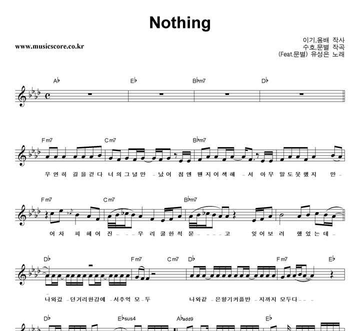  Nothing (Feat.) Ǻ