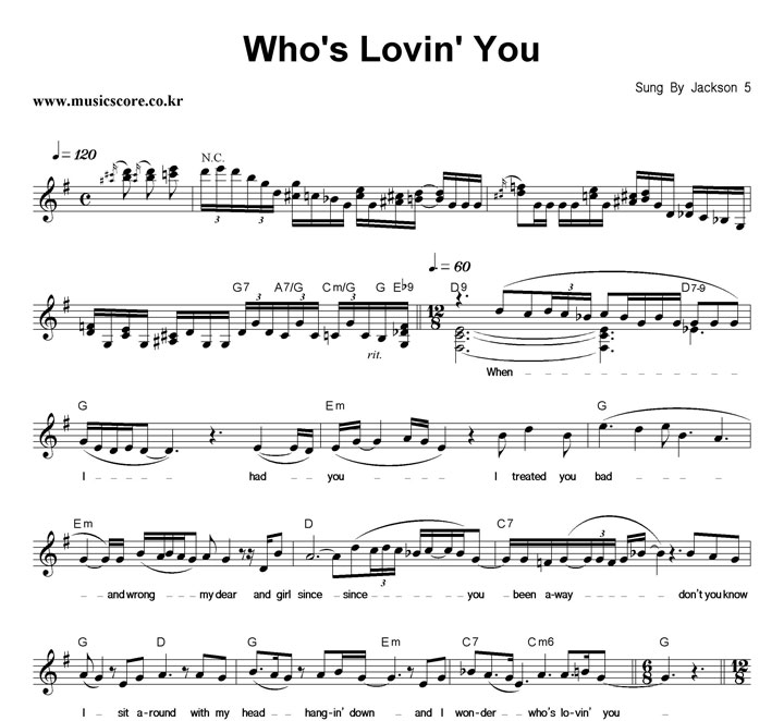 Jackson 5 Who's Lovin' You Ǻ