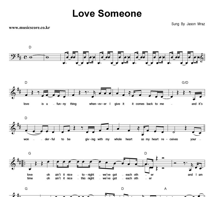 Jason Mraz Love Someone Ǻ