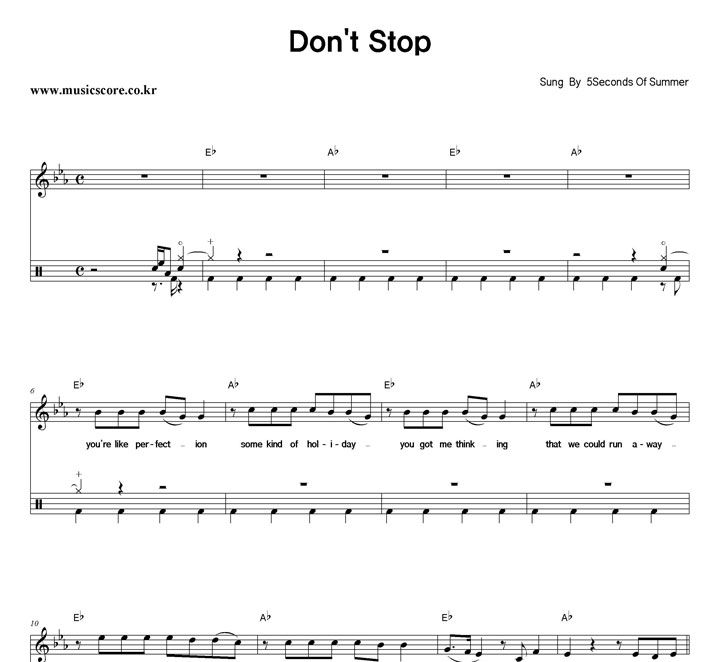 5 Seconds Of Summer Don't Stop  巳 Ǻ