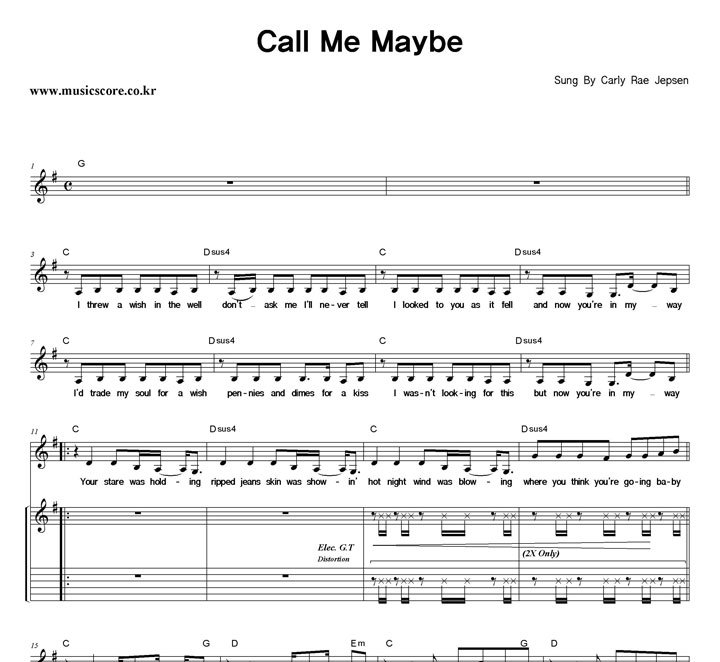 Carly RaeJepsen Call Me Maybe  Ÿ Ÿ Ǻ