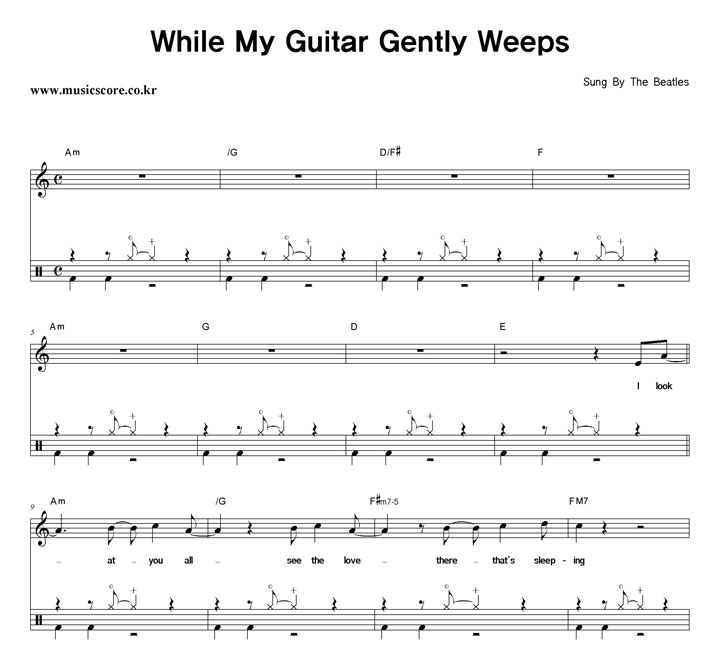 The Beatles While My Guitar Gently Weeps  巳 Ǻ