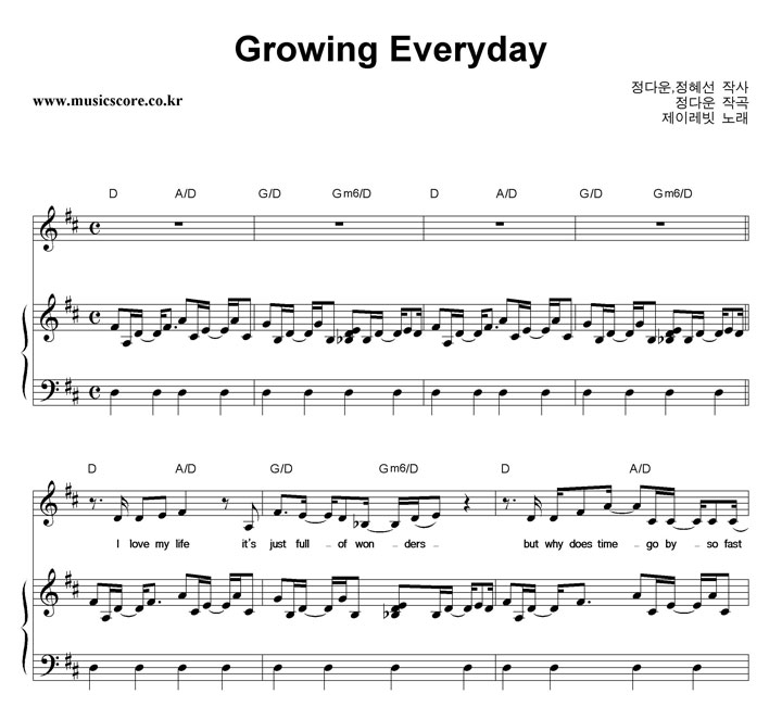 ̷ Growing Everyday ǾƳ Ǻ