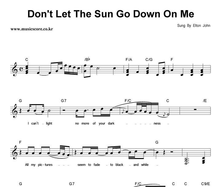 Elton John Don't Let The Sun Go Down On Me Ǻ