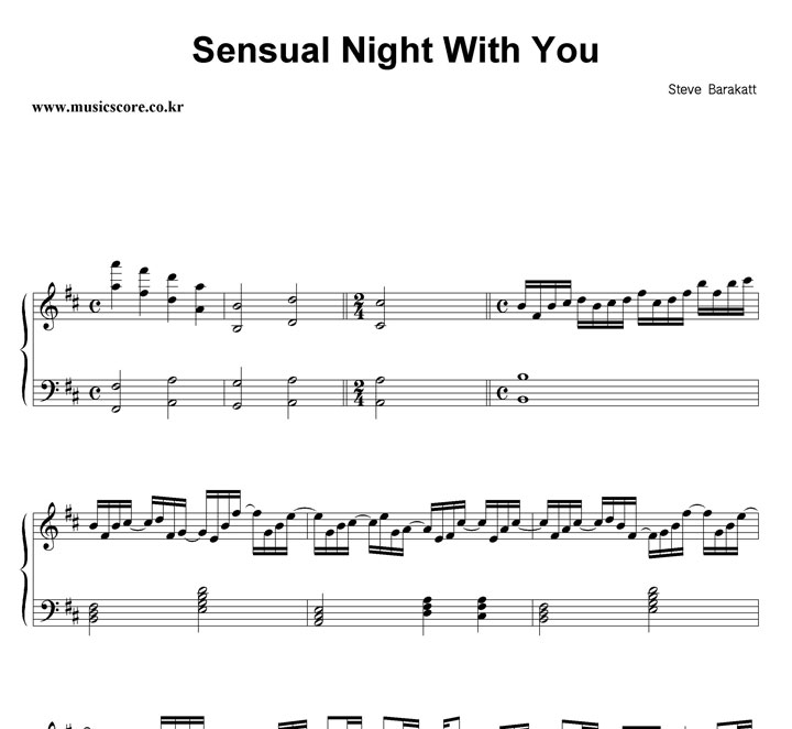 Steve Barakatt Sensual Night With You ǾƳ Ǻ